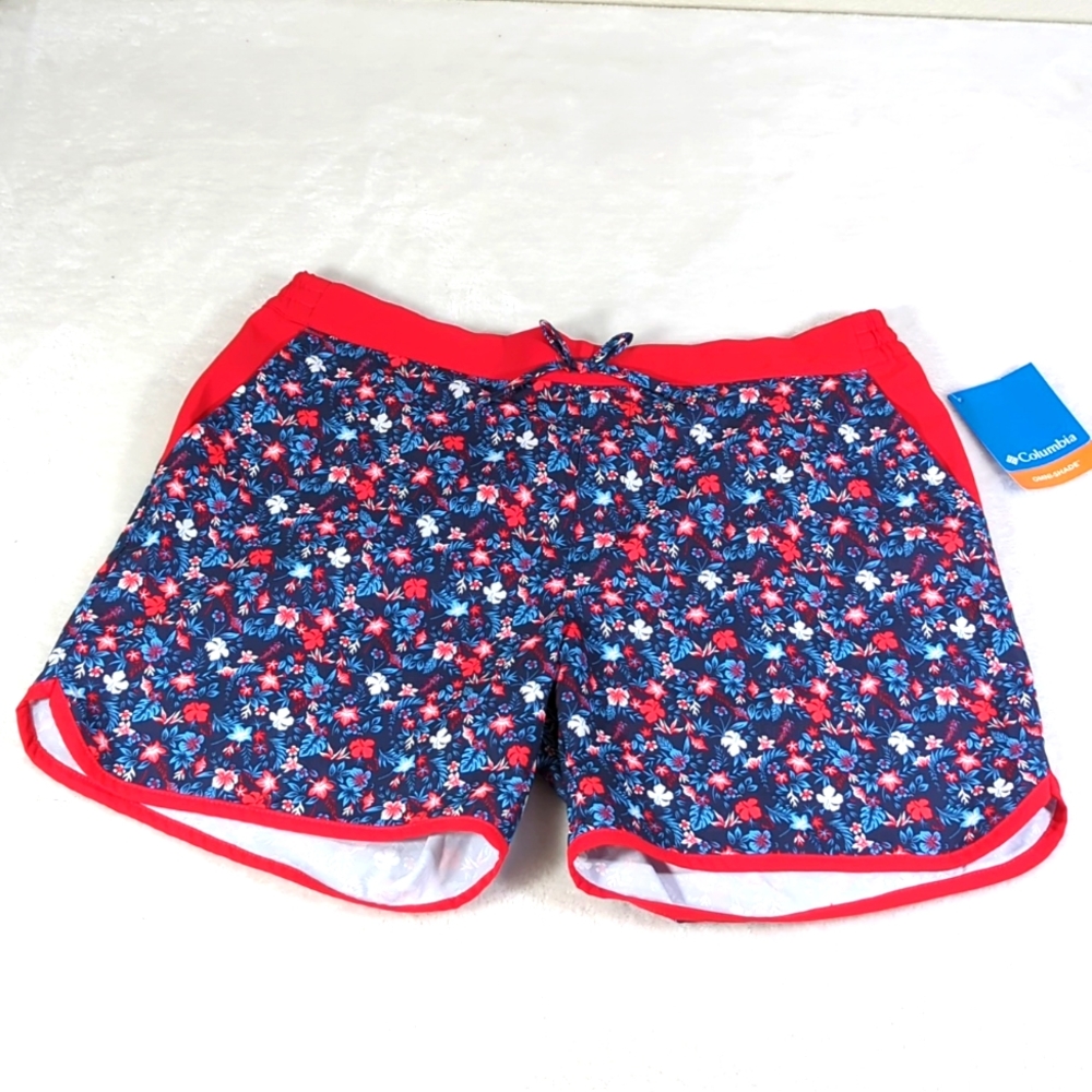 Columbia XL(18-20) girl adult M shorts NWT Omni-shade